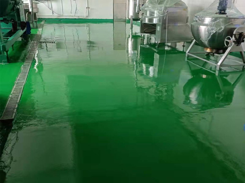 A food factory floor paint project